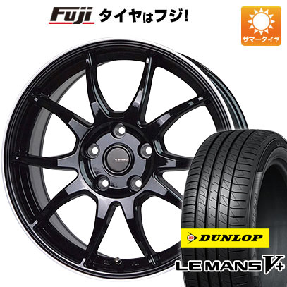 【新品国産5穴114.3車】 夏タイヤ ホイール4本セット 215/50R17 ダンロップ ルマン V+(ファイブプラス) ホットスタッフ ジースピード P 06 17インチ :fuji 1842 146452 40684 40684:フジ スペシャルセレクション