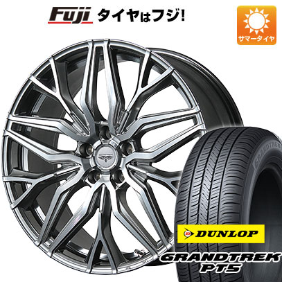 【新品国産5穴114.3車】 夏タイヤ ホイール4本セット 225/55R18 ダンロップ グラントレック PT5 トピー ドルフレン ヴァーゲル 18インチ :fuji 1321 138676 40818 40818:フジ スペシャルセレクション