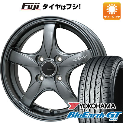 【新品国産4穴100車】 夏タイヤ ホイール4本セット 185/60R16 ヨコハマ ブルーアース GT AE51 レアマイスター CS V(ガンメタ) 16インチ :fuji 13442 128659 33212 33212:フジ スペシャルセレクション