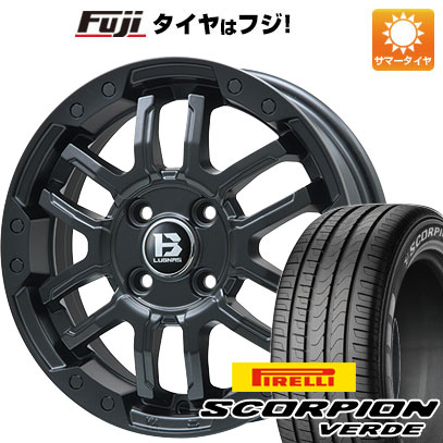 【新品国産5穴114.3車】 夏タイヤ ホイール4本セット 215/70R16 ピレリ スコーピオン ヴェルデ ビッグウエイ B LUGNAS FRD(マットブラック) 16インチ :fuji 1581 137786 15757 15757:フジ スペシャルセレクション