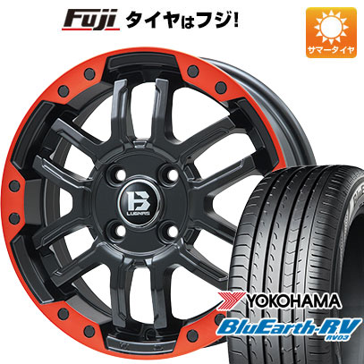 【パンク保証付】【新品国産5穴114.3車】 夏タイヤ ホイール4本セット 215/60R16 ヨコハマ ブルーアース RV 03 ビッグウエイ B LUGNAS FRD 16インチ :fuji 1601 137788 36882 36882:フジ スペシャルセレクション