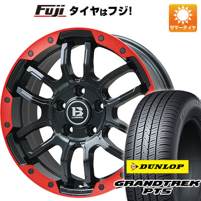 【新品国産5穴114.3車】 夏タイヤ ホイール4本セット 235/55R18 ダンロップ グラントレック PT5 ビッグウエイ B LUGNAS FRD 18インチ :fuji 1303 137828 40825 40825:フジ スペシャルセレクション