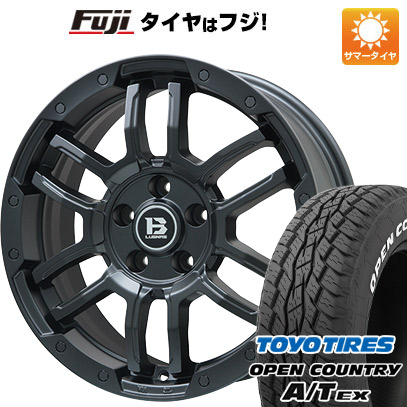 【新品国産5穴114.3車】 夏タイヤ ホイール4本セット 235/60R18 トーヨー オープンカントリー A/T EX ビッグウエイ B LUGNAS FRD(マットブラック) 18インチ :fuji 27064 137826 33424 33424:フジ スペシャルセレクション