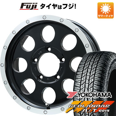 【新品】ジムニーシエラ 夏タイヤ ホイール4本セット 215/70R16 ヨコハマ ジオランダー A/T G015 RBL レアマイスター LMG CS 8 16インチ :fuji 16701 138615 24494 24494:フジ スペシャルセレクション