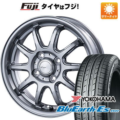 【新品 軽自動車】ソリオ 夏タイヤ ホイール4本セット 165/70R14 ヨコハマ ブルーアース ES32 インターミラノ AZ SPORTS RC 10 ダークシルバー 14インチ :fuji 21721 142368 35548 35548:フジ スペシャルセレクション