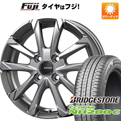 【新品 軽自動車】 夏タイヤ ホイール４本セット 145/80R13 ブリヂストン エコピア NH200 C コーセイ クレイシズ GC36F 13インチ : fuji 21701 151517 36921 36921 : フジ スペシャルセレクション