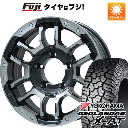 【新品】ジムニー 夏タイヤ ホイール4本セット 195R16C 104/102Q ヨコハマ ジオランダー X AT G016 OWL ビッグウエイ B LUGNAS FRD 16インチ :fuji 16701 137764 34475 34475:フジ スペシャルセレクション