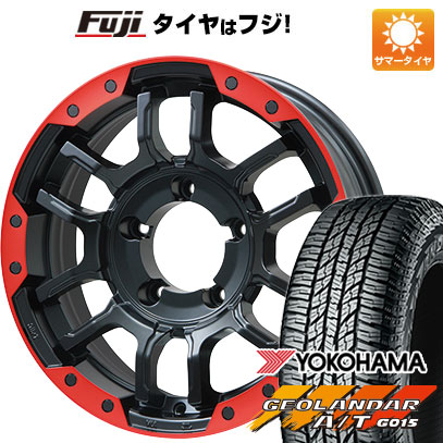 【新品】ジムニー 夏タイヤ ホイール4本セット 175/80R16 ヨコハマ ジオランダー A/T G015 RBL ビッグウエイ B LUGNAS FRD 16インチ :fuji 16701 137768 23764 23764:フジ スペシャルセレクション