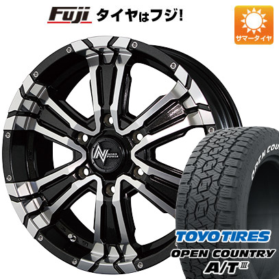 【新品】キャラバン 夏タイヤ ホイール4本セット 215/65R16 109/107R トーヨー オープンカントリー A/T III RWL/RBL MID ナイトロパワー クロスクロウ 16インチ｜fujidesignfurniture