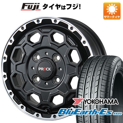 【新品国産4穴100車】 夏タイヤ ホイール4本セット 185/55R15 ヨコハマ ブルーアース ES32 BLEST バーンズテック プロックストリーム 15インチ｜fujidesignfurniture