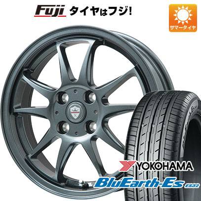 【新品国産4穴100車】 夏タイヤ ホイール4本セット 185/55R15 ヨコハマ ブルーアース ES32 BRANDLE KF28 15インチ｜fujidesignfurniture