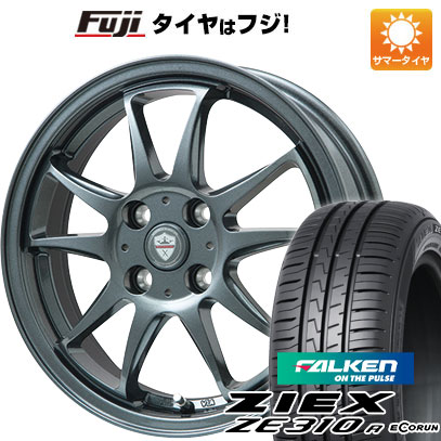 ZIEX 【新品国産4穴100車】 夏タイヤ ホイール4本セット 185/65R15 