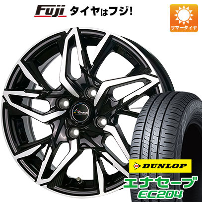 【新品国産4穴100車】 夏タイヤ ホイール4本セット 195/50R16 ダンロップ エナセーブ EC204 ホットスタッフ クロノス CH 112 16インチ :fuji 1502 146567 25564 25564:フジ スペシャルセレクション