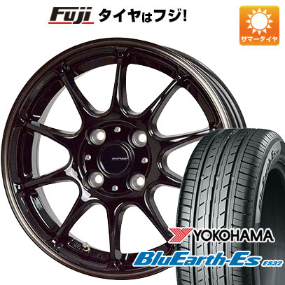 【新品国産4穴100車】 夏タイヤ ホイール４本セット 195/55R15 ヨコハマ ブルーアース ES32 ホットスタッフ ジースピード P 07 15インチ :fuji 1848 146553 35508 35508:フジ スペシャルセレクション