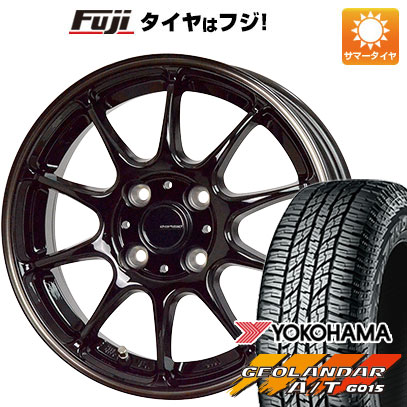 【新品 軽自動車】N BOX タント 夏タイヤ ホイール4本セット 165/55R15 ヨコハマ ジオランダー A/T G015 RBL ホットスタッフ ジースピード P 07 15インチ :fuji 21761 146552 34891 34891:フジ スペシャルセレクション