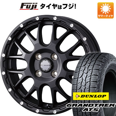 【新品】ジムニー 夏タイヤ ホイール4本セット 175/80R16 ダンロップ グラントレック AT5 ウェッズ マッドヴァンス 08 16インチ :fuji 16701 145625 32872 32872:フジ スペシャルセレクション