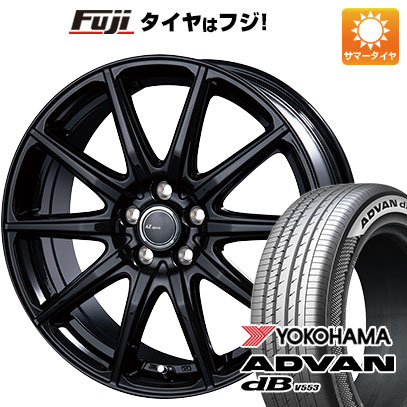 【新品】60系プリウス 夏タイヤ ホイール４本セット 195/60R17 ヨコハマ アドバン dB V553 インターミラノ AZ SPORTS AT 10 17インチ :fuji 28301 142357 43304 43304:フジ スペシャルセレクション