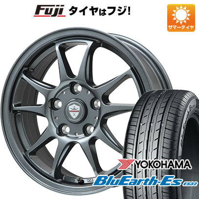 【新品国産5穴114.3車】 夏タイヤ ホイール4本セット 225/50R17 ヨコハマ ブルーアース ES32 ブランドル KF28 17インチ｜fujidesignfurniture