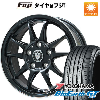 【新品国産5穴114.3車】 夏タイヤ ホイール4本セット 225/50R17 ヨコハマ ブルーアース GT AE51 ブランドル KF28B 17インチ｜fujidesignfurniture