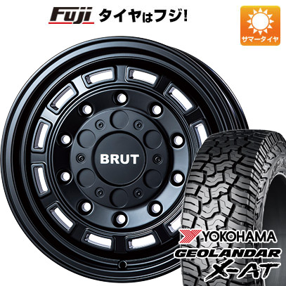 【新品国産5穴114.3車】 夏タイヤ ホイール4本セット 245/70R16 ヨコハマ ジオランダー X AT G016 ブルート BR 70 16インチ :fuji 15841 146051 38399 38399:フジ スペシャルセレクション