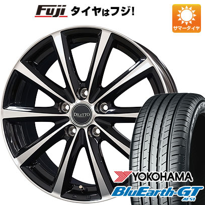 【新品国産5穴114.3車】 夏タイヤ ホイール4本セット 205/50R17 ヨコハマ ブルーアース GT AE51 コスミック ディレット M10 ブラックポリッシュ 17インチ :fuji 1672 146729 28551 28551:フジ スペシャルセレクション