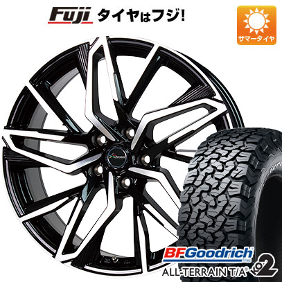 【新品国産5穴114.3車】 夏タイヤ ホイール4本セット 225/65R17 BFグッドリッチ オールテレーンT/A KO2 RBL ホットスタッフ クロノス CH 112 17インチ :fuji 2182 146569 23750 23750:フジ スペシャルセレクション