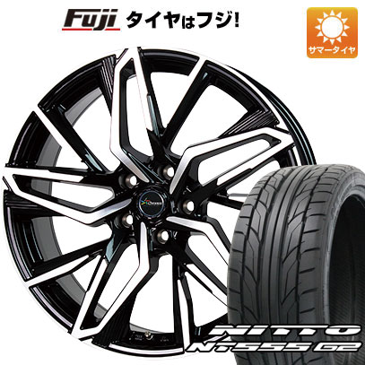 【パンク保証付き】【新品国産5穴114.3車】 夏タイヤ ホイール4本セット 245/40R19 ニットー NT555 G2 ホットスタッフ クロノス CH 112 19インチ :fuji 1122 146571 23597 23597:フジ スペシャルセレクション