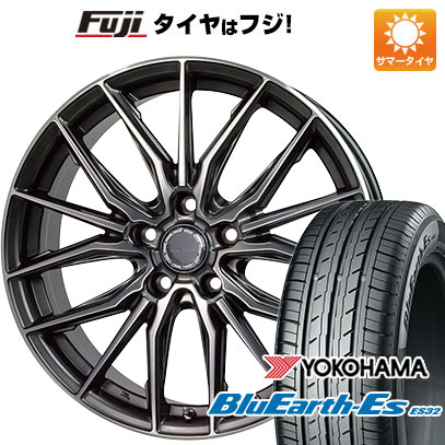 【新品国産5穴100車】 夏タイヤ ホイール4本セット 215/45R17 ヨコハマ ブルーアース ES32 ホットスタッフ プレシャス アストM4 17インチ :fuji 1674 146581 35475 35475:フジ スペシャルセレクション