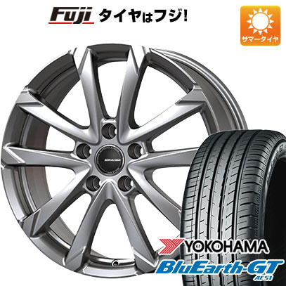 【新品国産5穴114.3車】 夏タイヤ ホイール4本セット 205/45R17 ヨコハマ ブルーアース GT AE51 コーセイ クレイシズ GC36F 17インチ :fuji 1670 145101 28546 28546:フジ スペシャルセレクション