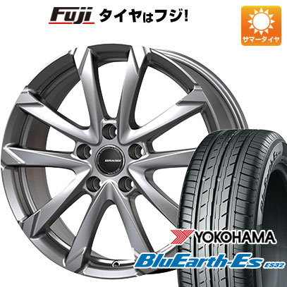 【新品国産5穴114.3車】 夏タイヤ ホイール4本セット 215/40R18 ヨコハマ ブルーアース ES32 コーセイ クレイシズ GC36F 18インチ :fuji 1129 145102 35464 35464:フジ スペシャルセレクション