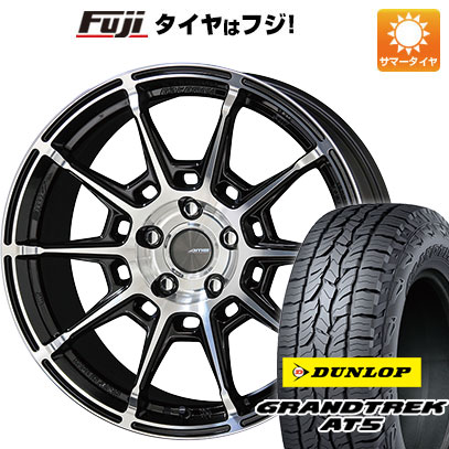 【新品国産5穴114.3車】 夏タイヤ ホイール4本セット 225/55R18 ダンロップ グラントレック AT5 共豊 ガレルナ レフィーノ 18インチ :fuji 1321 146019 32852 32852:フジ スペシャルセレクション