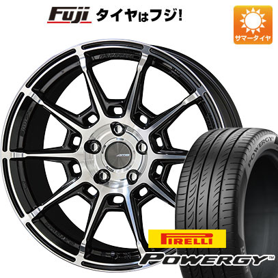 【新品国産車用 5穴114.3車】 夏タイヤ ホイール4本セット 235/35R19 ピレリ パワジー 共豊 ガレルナ レフィーノ 19インチ