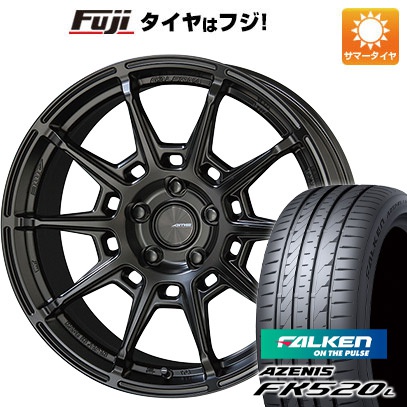 【新品国産車用 5穴114.3車】 夏タイヤ ホイール4本セット 245/35R19 ファルケン アゼニス FK520L 共豊 ガレルナ レフィーノ 19インチ