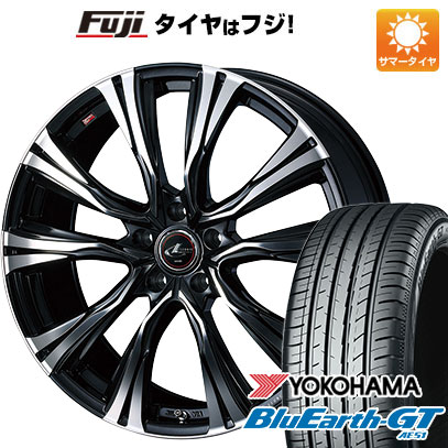 【新品国産5穴114.3車】 夏タイヤ ホイール4本セット 205/65R15 ヨコハマ ブルーアース GT AE51 WEDS レオニス VR 15インチ :fuji 1981 145639 28580 28580:フジ スペシャルセレクション