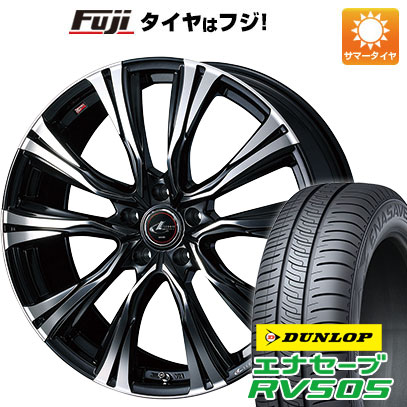 【新品国産5穴114.3車】 夏タイヤ ホイール4本セット 225/50R18 ダンロップ エナセーブ RV505 ウェッズ レオニス VR 18インチ :fuji 1301 145643 29330 29330:フジ スペシャルセレクション