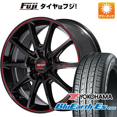 【新品国産5穴114.3車】 夏タイヤ ホイール4本セット 225/55R18 ヨコハマ ブルーアース ES32 MID RMP レーシング R25 PLUS 18インチ :fuji 1321 146242 35472 35472:フジ スペシャルセレクション