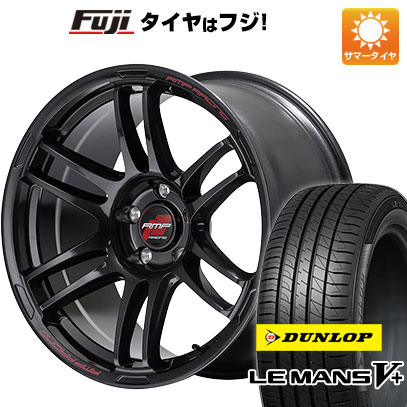 【新品国産5穴100車】 夏タイヤ ホイール4本セット 225/40R18 ダンロップ ルマン V+(ファイブプラス) MID RMP レーシング R26 18インチ｜fujidesignfurniture