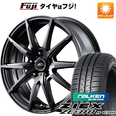 【新品国産5穴114.3車】 夏タイヤ ホイール4本セット 225/55R17 ファルケン ジークス ZE310R エコラン（限定） MID シュナイダー SLS 17インチ｜fujidesignfurniture