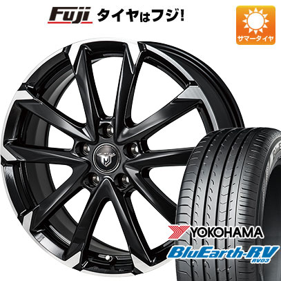 【パンク保証付】【新品国産5穴114.3車】 夏タイヤ ホイール4本セット 205/50R17 ヨコハマ ブルーアース RV 03 モンツァ JPスタイル MJ V 17インチ :fuji 1672 145993 39075 39075:フジ スペシャルセレクション