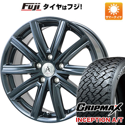 【新品国産5穴114.3車】 夏タイヤ ホイール4本セット 225/65R17 グリップマックス インセプション A/T RWL(限定) テクノピア アフロディーテ MZ 17インチ :fuji 2182 143548 38300 38300:フジ スペシャルセレクション