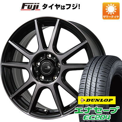 【新品国産4穴100車】 夏タイヤ ホイール4本セット 195/50R16 ダンロップ エナセーブ EC204 トピー セレブロ PFX 16インチ :fuji 1502 138796 25564 25564:フジ スペシャルセレクション