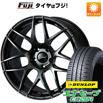 【新品国産5穴100車】 夏タイヤ ホイール4本セット 215/45R17 ダンロップ エナセーブ EC204 ウェッズ ウェッズスポーツ SA 27R 17インチ :fuji 1674 145600 25556 25556:フジ スペシャルセレクション