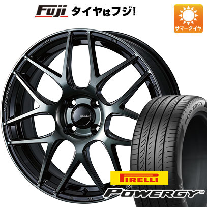 【新品】ライズ/ロッキー（ガソリン） 夏タイヤ ホイール４本セット 205/55R17 ピレリ パワジー ウェッズ ウェッズスポーツ SA 27R 17インチ :fuji 21181 145598 41416 41416:フジ スペシャルセレクション