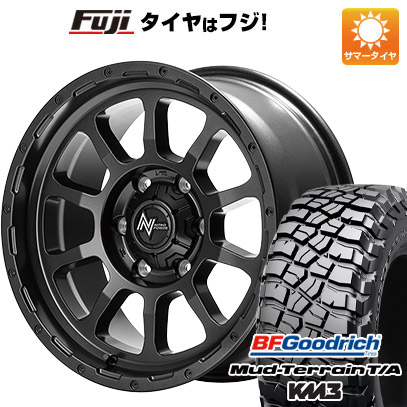 【新品国産6穴139.7車】 夏タイヤ ホイール4本セット 265/65R17 BFG マッドテレーンT/A KM3 MID ナイトロパワー M10 PERSHING BARREL BLACK EDITION 17インチ :fuji 11822 146181 29312 29312:フジ スペシャルセレクション