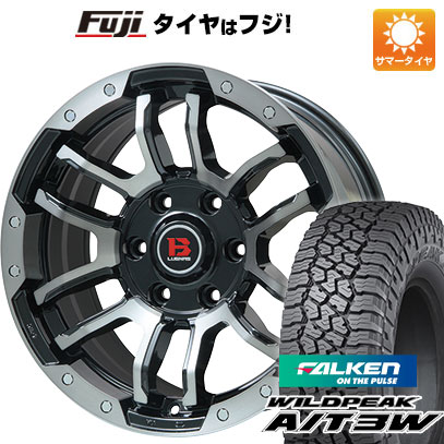 【新品国産6穴139.7車】 夏タイヤ ホイール4本セット 285/70R17 ファルケン ワイルドピーク A/T3W ビッグウエイ B LUGNAS FRD 17インチ :fuji 11822 137804 30032 30032:フジ スペシャルセレクション