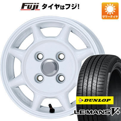 【新品 軽自動車】N-BOX タント ワゴンR 夏タイヤ ホイール4本セット 155/65R14 ダンロップ ルマン V+(ファイブプラス) エンケイ SAMシリーズ タフ 14インチ