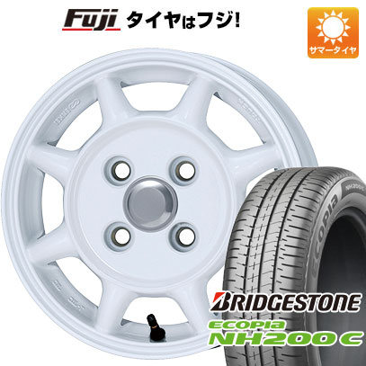 【新品 軽自動車】アトレーワゴン 夏タイヤ ホイール4本セット 165/65R13 ブリヂストン エコピア NH200 C エンケイ SAMシリーズ タフ 13インチ｜fujidesignfurniture