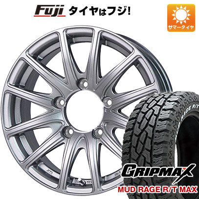 【新品】ジムニー 夏タイヤ ホイール４本セット 195/80R16 グリップマックス マッドレイジR/T MAX RWL(限定) ホットスタッフ バイソン BN 01 16インチ :fuji 16701 150342 33235 33235:フジ スペシャルセレクション