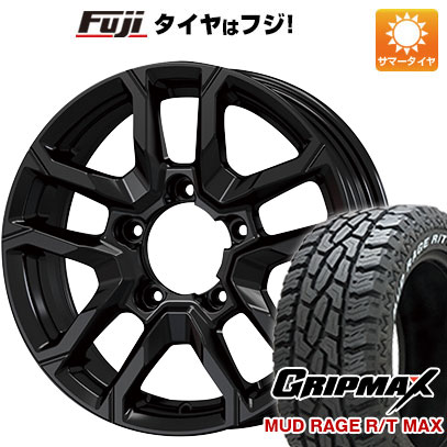 【新品】ジムニー 夏タイヤ ホイール4本セット 185/85R16 グリップマックス マッドレイジR/T MAX RWL(限定) コーセイ ベアロック バイソン 16インチ :fuji 16701 145066 32789 32789:フジ スペシャルセレクション