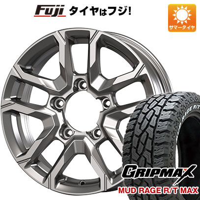 【新品】ジムニー 夏タイヤ ホイール4本セット 185/85R16 グリップマックス マッドレイジR/T MAX RWL(限定) コーセイ ベアロック バイソン 16インチ :fuji 16701 145070 32789 32789:フジ スペシャルセレクション